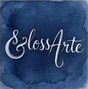 glossarte quadratisch - dunkel